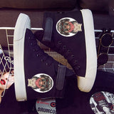 CartoonCute Printing Pattern High Heel Comfortable And Soft Women