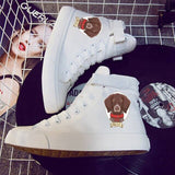 CartoonCute Printing Pattern High Heel Comfortable And Soft Women